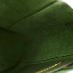 Celine Green Tote Bag With Strap