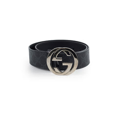 Gucci GG logo Monogram Belt Size 80