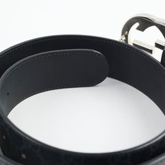 Gucci GG logo Monogram Belt Size 80