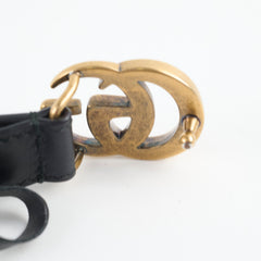 Gucci GG Logo Belt Black Size 65