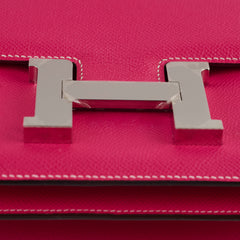 Hermes Constance 24 Rose Tyrien Epsom