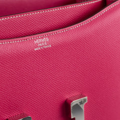 Hermes Constance 24 Rose Tyrien Epsom