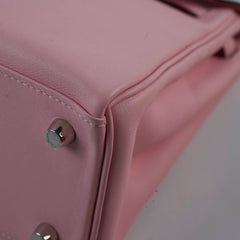 Hermes Kelly 25 Swift Rose Sakura D Stamp