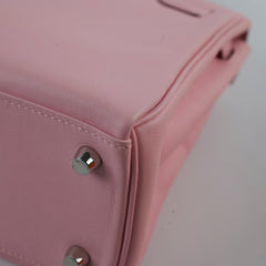Hermes Kelly 25 Swift Rose Sakura D Stamp