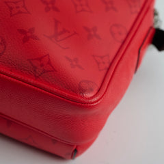 Louis Vuitton Taigarama Men's Messenger Bag Red