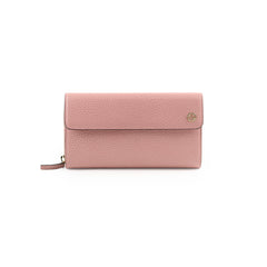 Gucci Interlocking G Tri- Fold Long Wallet Pink