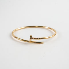 Cartier Juste Un Clou JUC Bracelet Pink Gold Size 16