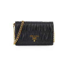 Prada Wallet On Chain Black