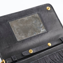 Prada Wallet On Chain Black