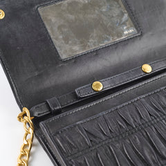 Prada Wallet On Chain Black
