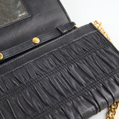 Prada Wallet On Chain Black