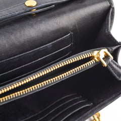 Prada Wallet On Chain Black