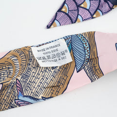 Hermes Tree Of Song Twilly Pink/Blue