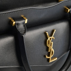 Saint Laurent Uptown Tote Bag Black