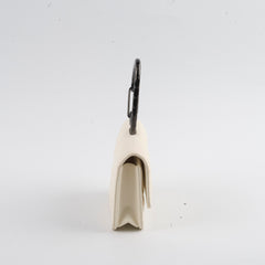 Chanel 21k Jewel Hook Card Holder White Series 31