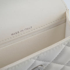 Chanel 21k Jewel Hook Card Holder White Series 31