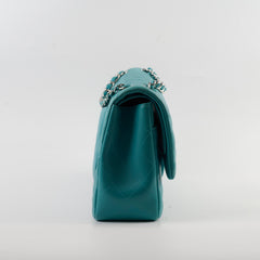 Chanel Jumbo Double Flap Lambskin Blue