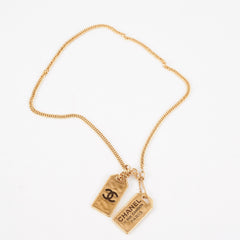 Chanel Name Tag Necklace (Costume Jewellery)