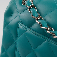 Chanel Jumbo Double Flap Lambskin Blue