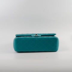 Chanel Jumbo Double Flap Lambskin Blue