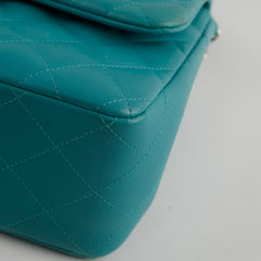 Chanel Jumbo Double Flap Lambskin Blue