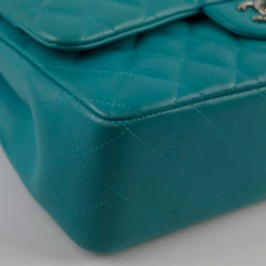 Chanel Jumbo Double Flap Lambskin Blue