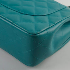 Chanel Jumbo Double Flap Lambskin Blue