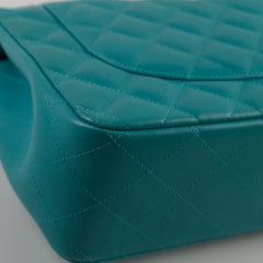 Chanel Jumbo Double Flap Lambskin Blue