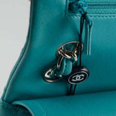 Chanel Jumbo Double Flap Lambskin Blue