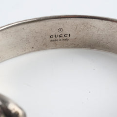Gucci Ruthenium Tiger Bangle