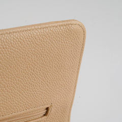 Chanel Classic Flap Medium/Large M/L Caviar Beige