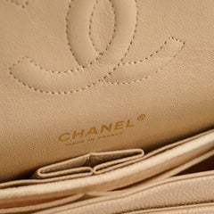 Chanel Classic Flap Medium/Large M/L Caviar Beige