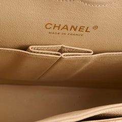 Chanel Classic Flap Medium/Large M/L Caviar Beige