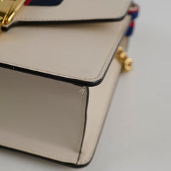 Gucci Sylvie Small Chain Bag White/Ivory