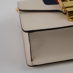 Gucci Sylvie Small Chain Bag White/Ivory