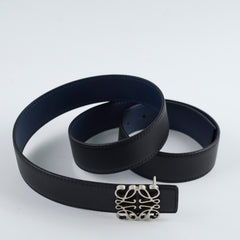Loewe Reverse Belt Size 90 Black/Navy