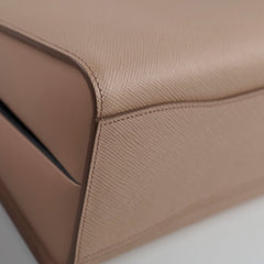 Prada Saffiano Leather Tote Blush Pink