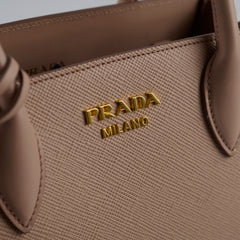 Prada Saffiano Leather Tote Blush Pink