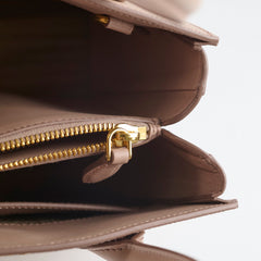 Prada Saffiano Leather Tote Blush Pink