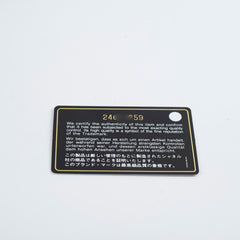 Chanel Medium M/L Caviar Classic Flap Black 24 series