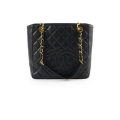 Chanel Caviar Petite Tote PST Black