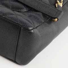 Chanel Caviar Petite Tote PST Black