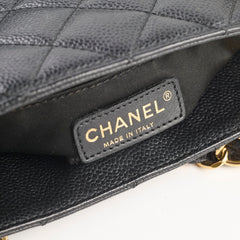 Chanel Caviar Petite Tote PST Black