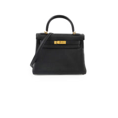 Hermes Kelly 28 Togo Black - Stamp C