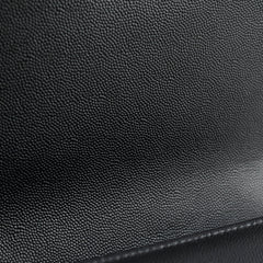 Chanel Caviar Old Medium Boy Black Series 28