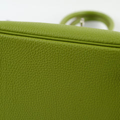 Hermes Birkin 25 Togo PHW Vert Anis M Square Stamp