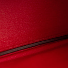 Hermes Birkin 25 Rouge De Coeur C Stamp