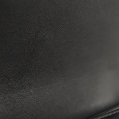 Chanel Old Medium Boy Black Microchipped