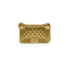 Chanel Small Boy Gold 19 Series