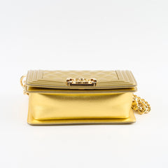 Chanel Small Boy Gold 19 Series